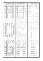 Vorschau - Arbeitsblätter - Würfelbauten - Seite 3