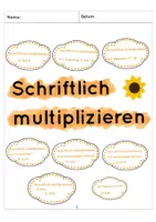 Vorschau - Arbeitsblätter - Schriftlich multiplizieren Arbeitsheft - Seite 2