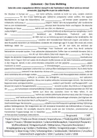 Vorschau - Arbeitsblätter - Lückentext - Der Erste Weltkrieg - Seite 1