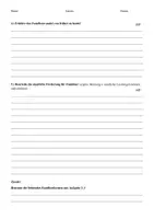 Vorschau - Arbeitsblätter - Leistungskontrolle - Zusammenleben in der Familie - Seite 1
