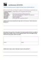 Vorschau - Arbeitsblätter - Worksheet zum Song Be Deutsch - Seite 1