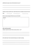 Vorschau - Arbeitsblätter - Worksheet zum Song Be Deutsch - Seite 2