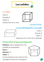 Aperçu - Apprentissages en autonomie - Les solides - leçon simplifiée - Page de couverture