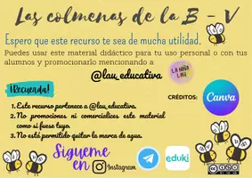 Vista previa - Hojas de trabajo - Las colmenas de la B-V @lau educativa - Portada