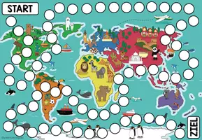 Vorschau - Spiele - Kontinente der Erde – Lernspiel & Brettspiel zur Wiederholung | Erdkunde 4.–5. Klasse - Seite 2