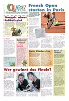 Vorschau - Text - QUAPPIZ-Kindernachrichten, Ausgabe 21.05.2022 - Deckblatt