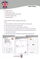 Vorschau - Stundenentwürfe - How to make pancakes - writing a recipe - Deckblatt