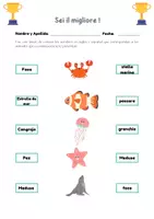 Vista previa - Hojas de trabajo - Actividades pedagógicas en Español / Italiano - página 2