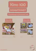 Vorschau - Stationenlernen - Materialpaket Orientierung Zahlenraum 20 UND 100 - Kinodesign - Deckblatt