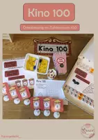 Vorschau - Stationenlernen - Materialpaket Orientierung Zahlenraum 20 UND 100 - Kinodesign - Seite 1