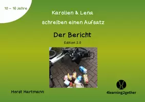 Vorschau - Unterrichtsreihen - Der Bericht / interaktive & multimediale PDF - Deckblatt