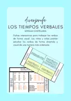 Vista previa - Unidades / Secuencias / Situaciones de Aprendizaje - Lengua Castellana: los tiempos verbales - página 1