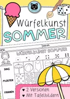 Vorschau - Stundenentwürfe - Würfelkunst | Sommer & Sommerferien - Deckblatt