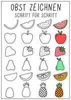 Vorschau - Stundenentwürfe - Pop Art Obst nach Andy Warhol 🍉 - Sommer Kunstprojekt - Seite 1
