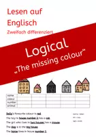 Vorschau - Arbeitsblätter - Logicals auf Englisch - Materialpaket - Deckblatt