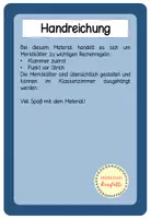 Vorschau - Poster - Punkt vor Strich und Klammer zuerst (Plakat, Merkblatt, Aushang) - Seite 1