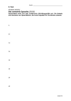 Vorschau - Test - Klausur Q1/Q2 GK/LK mit Erwartungshorizont zur Sapir-Whorf-Hypothese: Sachtextanalyse zum Thema Framing "Die verkehrte Sprache" - Seite 3