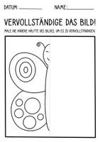 Vorschau - Arbeitsblätter - Sommer Symmetrie Bilder 🏝 - Seite 3
