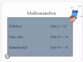 Vorschau - Arbeitsblätter - Zeit für Geschichten Bewegungsspiele - Seite 1