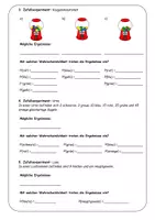 Vorschau - Arbeitsblätter - Wahrscheinlichkeit von Ergebnissen berechnen (Stochastik) - Seite 1