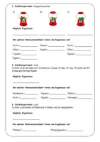 Vorschau - Arbeitsblätter - Wahrscheinlichkeit von Ergebnissen berechnen (Stochastik) - Seite 3