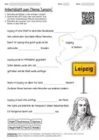 Vorschau - Arbeitsblätter - Lernposter + Arbeitsblatt "Leipzig" + Onlineübung & MP3 + Mindmap + Infografik - Seite 1