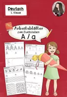 Vorschau - Arbeitsblätter - Buchstabe A Arbeitsblätter | Einführung Klasse 1 - Deckblatt