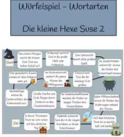 Vorschau - Spiele - Würfelspiel - Wortarten - Kleine Hexe Suse 2 - Deckblatt