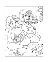 Vorschau - Mal- und Bastelvorlagen - Diversity-Ausmalbilder: Regenbogen-Familien und mehr - Seite 2