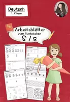 Vorschau - Stationenlernen - Buchstabe S Arbeitsblätter | Einführung Klasse 1 - Deckblatt