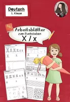 Vorschau - Arbeitsblätter - Buchstabe X Arbeitsblätter | Einführung Klasse 1 - Deckblatt