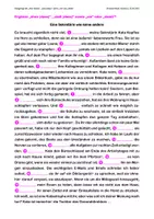 Vorschau - Arbeitsblätter - Arbeitsblatt: Satzgefüge mit „ohne (dass)“, „statt (dass)“ sowie „um“ und „damit“ (Text: „Eine Sekretärin wie keine andere“) (inkl. Online-Übung) - Deckblatt