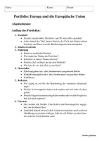 Vorschau - Stundenentwürfe - Europa und Europäische Union EU Klasse 7-10 PORTFOLIO - Seite 2