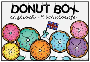 Vorschau - Fördermaterial/Inklusion - ENGLISCH - DONUT BOX (4. Schulstufe) 36 Aufgabenkarten zum Jahrestoff - Seite 3