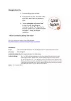 Vorschau - Test - Abitur Englisch, mock exam, mündliche Prüfung, Abitur, Klausuren, racism - Seite 1