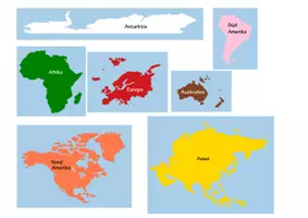 Vorschau - Stationenlernen - Weltkarte, Unsere Welt, Atlas, Montessori, Puzzle Spiel - Seite 2