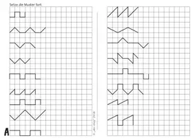 Vorschau - Arbeitsblätter - Visuelle Wahrnehmung trainieren: 7 verschiedene Übungen (Muster, Mengen, Figuren) - Seite 2