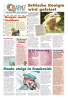 Vorschau - Text - QUAPPIZ-Kindernachrichten, Ausgabe 24.05.2022 - Deckblatt