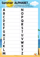 Vista previa - Unidades / Secuencias / Situaciones de Aprendizaje - Summer alphabet - Portada