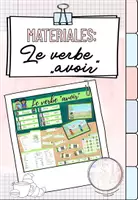 Vista previa - Unidades / Secuencias / Situaciones de Aprendizaje - Paquete de materiales: Le verbe avoir (tener en francés/ FLE) - Portada