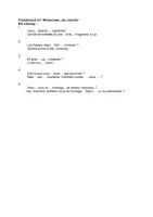 Vorschau - Arbeitsblätter - Französisch A1: Wortschatz / Minidialoge mit Lücken "Au marché" - mit Lösung - Seite 1