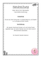 Vorschau - Arbeitsblätter - Wohlfühl-Barometer Freebie zur Selbstreflexion Stress & Entspannung - Seite 1