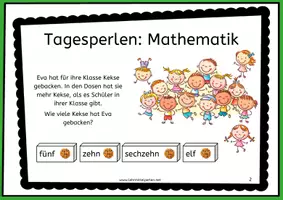 Vorschau - Poster - Mathematik: 180 Aufgabenplakate für jeden Tag - 2. Kl. D/A - Seite 2