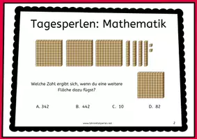 Vorschau - Poster - Mathematik: 180 Aufgabenplakate für jeden Tag - 3.Kl. D/A - Seite 2