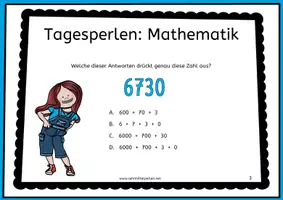 Vorschau - Poster - Mathematik: 180 Aufgabenplakate für jeden Tag - 4. Kl. D/A - Seite 3
