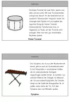 Vorschau - Arbeitsblätter - Flipbook Schlaginstrumente - Instrumentenkunde Musik - Seite 3