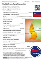 Vorschau - Arbeitsblätter - Arbeitsblatt "Liechtenstein" + Onlineübung & MP3 + Infografik - Deckblatt