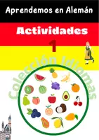 Vista previa - Hojas de trabajo - Paquete "Aprendemos en alemán" Flash card - Portada