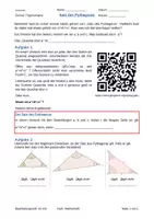 Vorschau - Arbeitsblätter - Arbeitsblatt: Pythagoras nachvollziehen mit GeoGebra - Seite 2