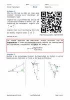 Vorschau - Arbeitsblätter - Arbeitsblatt: Sinus aus der zentrischen Streckung herleiten mit GeoGebra - Seite 2